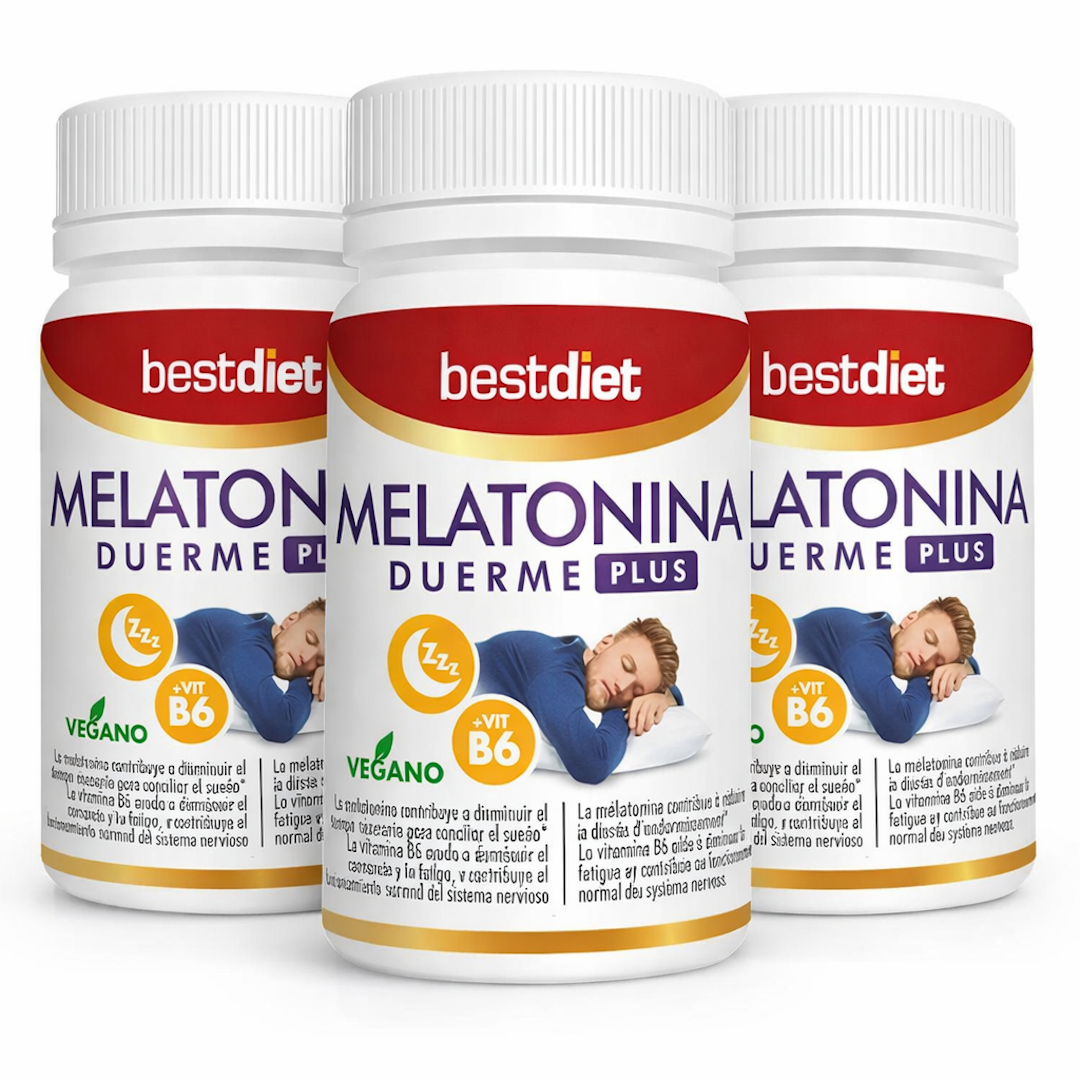 Melatonina - 60 Cápsulas – Sueño Profundo y Reparador