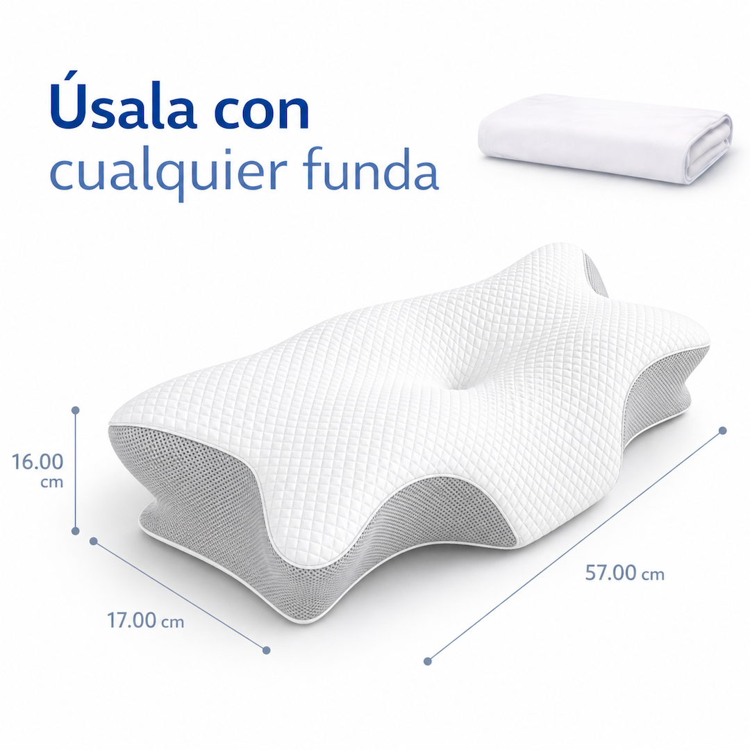 Cervixa® Mariposa - Almohada Cervical Viscoelástica