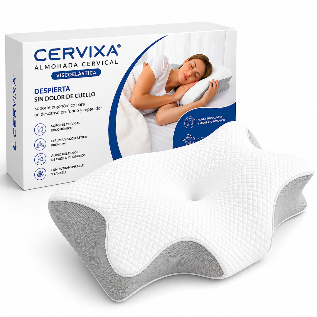 Cervixa® Mariposa - Almohada Cervical Viscoelástica