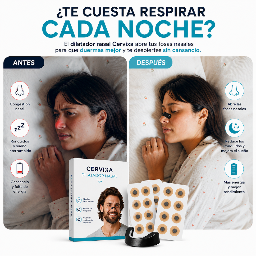 Cervixa® AirFlow Pro - Dilatador Nasal Magnético