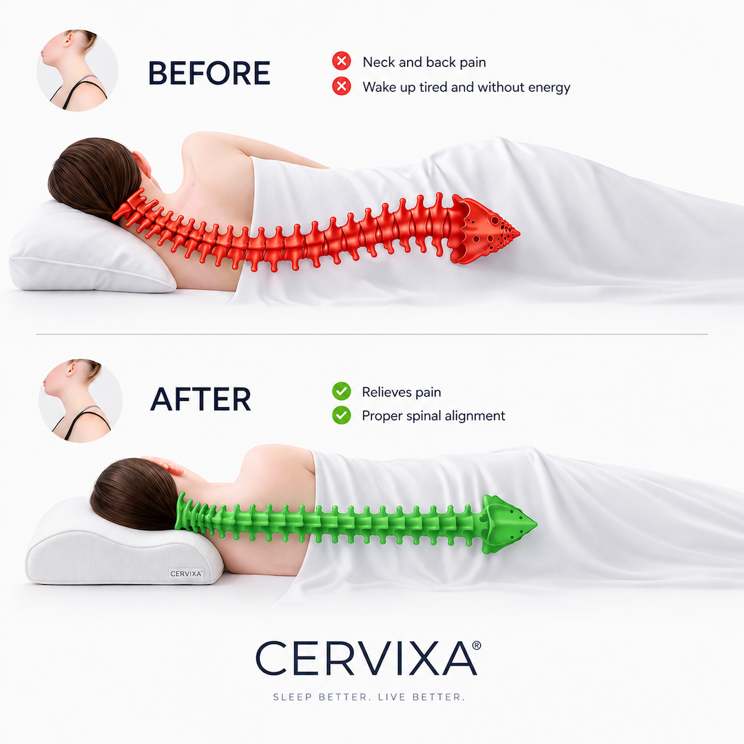 Cervixa® Mariposa - Almohada Cervical Viscoelástica