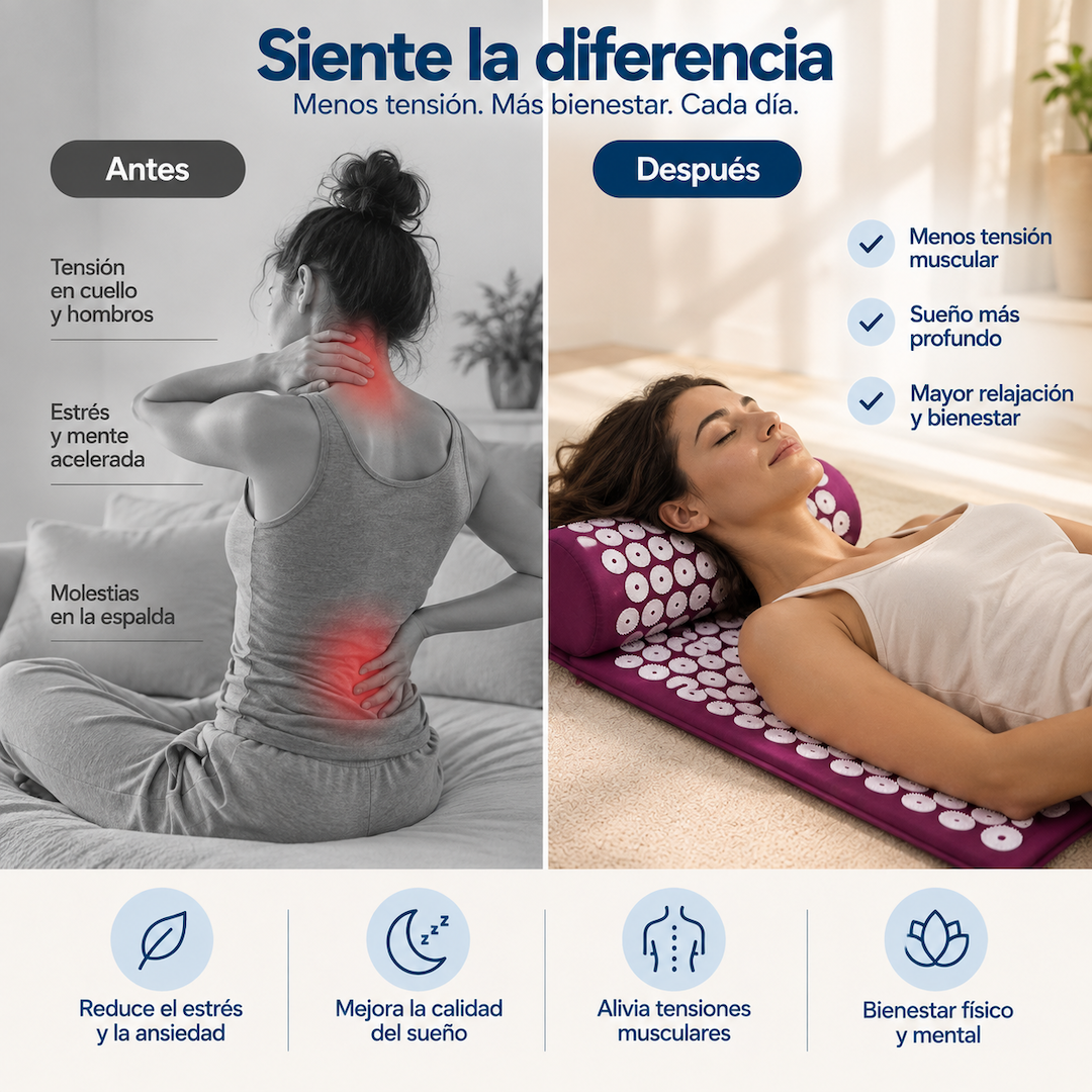 Esterilla de Acupresión – Relajación y Alivio Natural en Casa