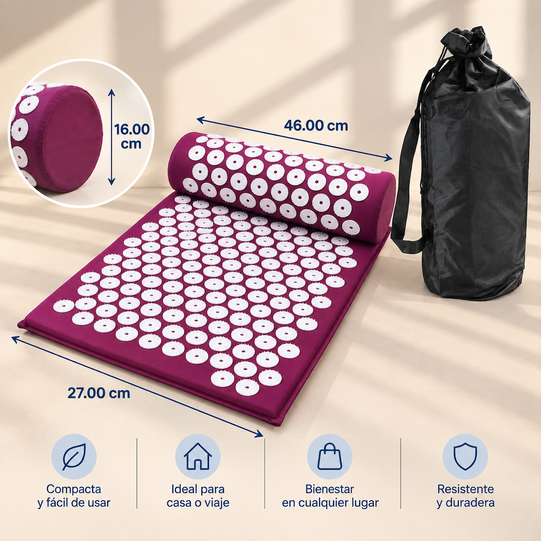 Esterilla de Acupresión – Relajación y Alivio Natural en Casa